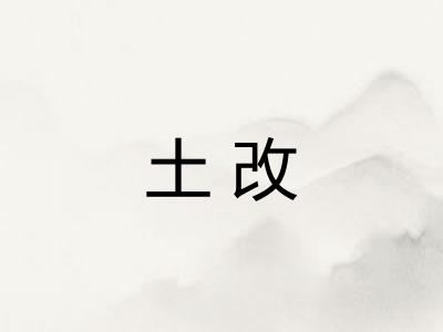 土改