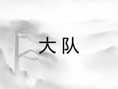 大队