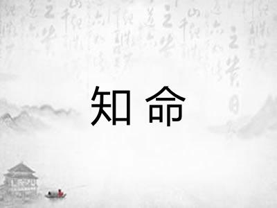 知命