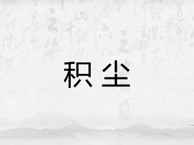 积尘