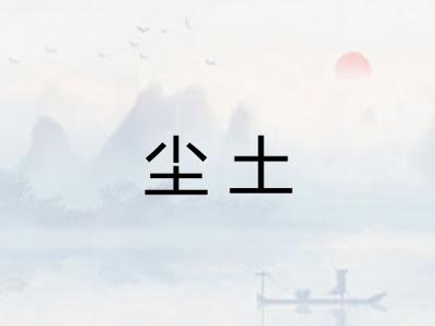 尘土 尘土
