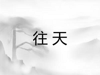 往天