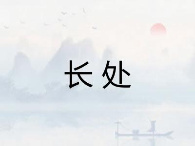 长处 长处
