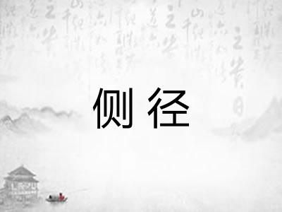 侧径