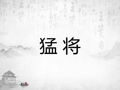 猛将