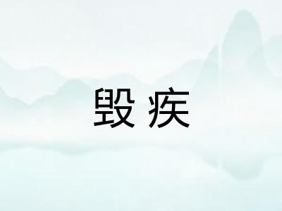 毁疾