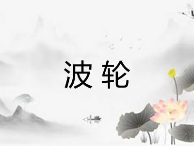 波轮 波轮