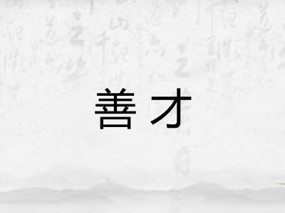 善才