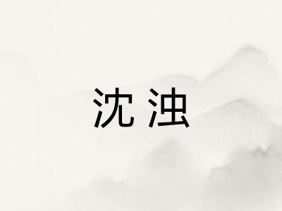沈浊