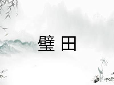 璧田