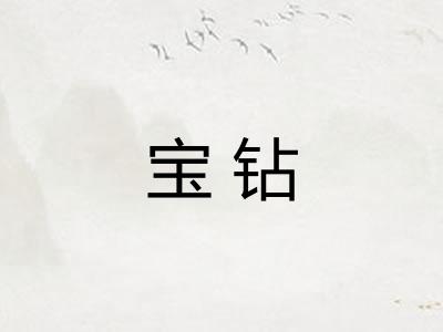 宝钻