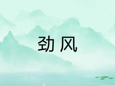 劲风 劲风