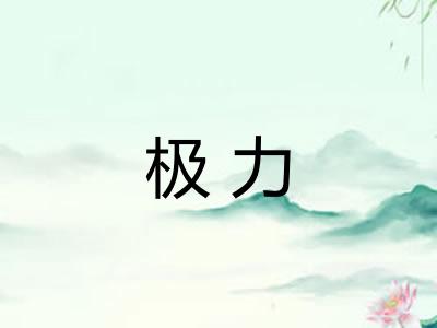极力 极力