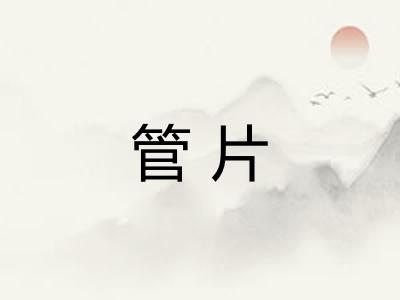 管片