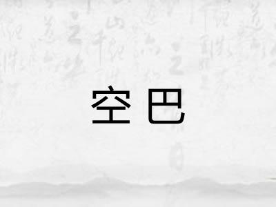 空巴