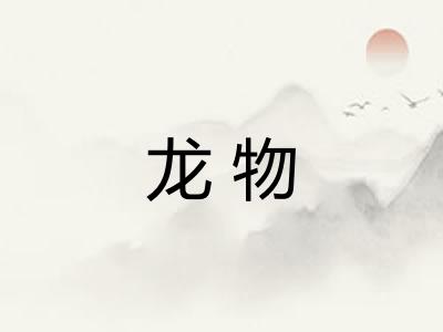 龙物 龙物