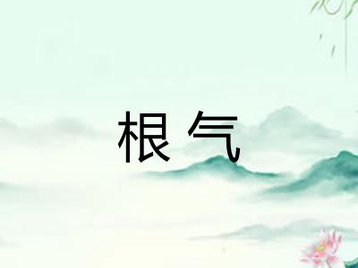 根气