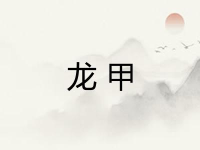 龙甲 龙甲