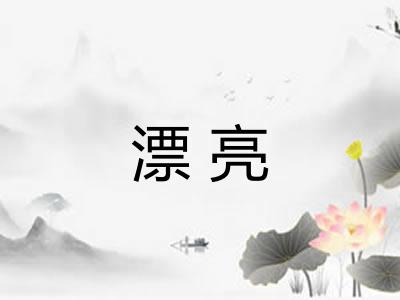 漂亮