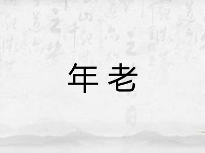 年老