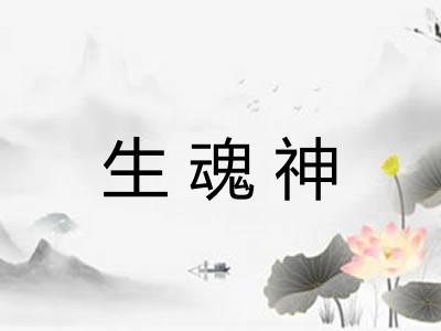 生魂神