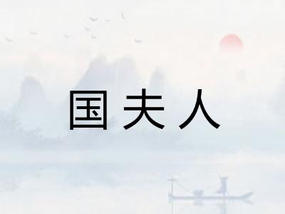 国夫人