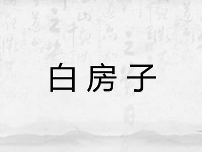 白房子