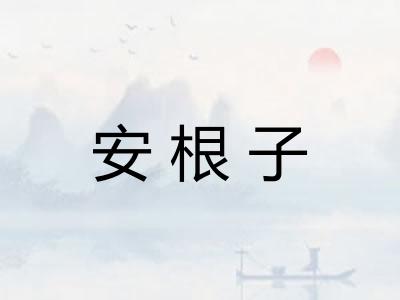 安根子