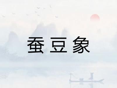 蚕豆象