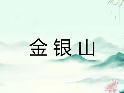 金银山 金银山