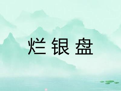 烂银盘