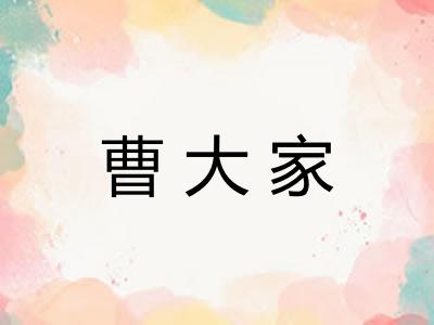 曹大家