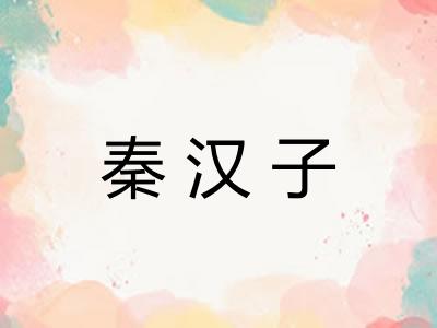 秦汉子