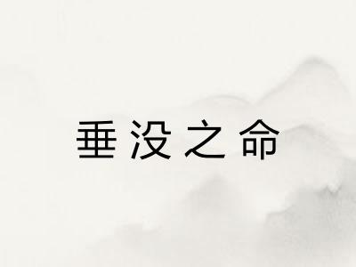 垂没之命
