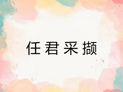 任君采撷