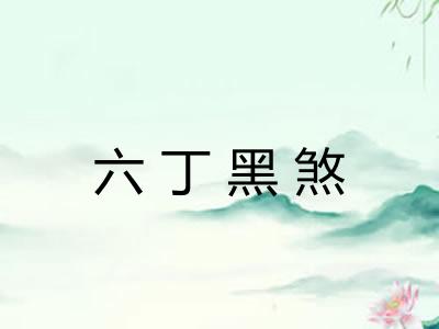 六丁黑煞