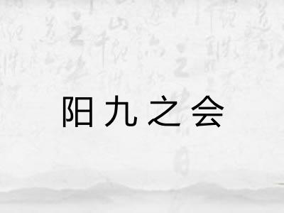 阳九之会